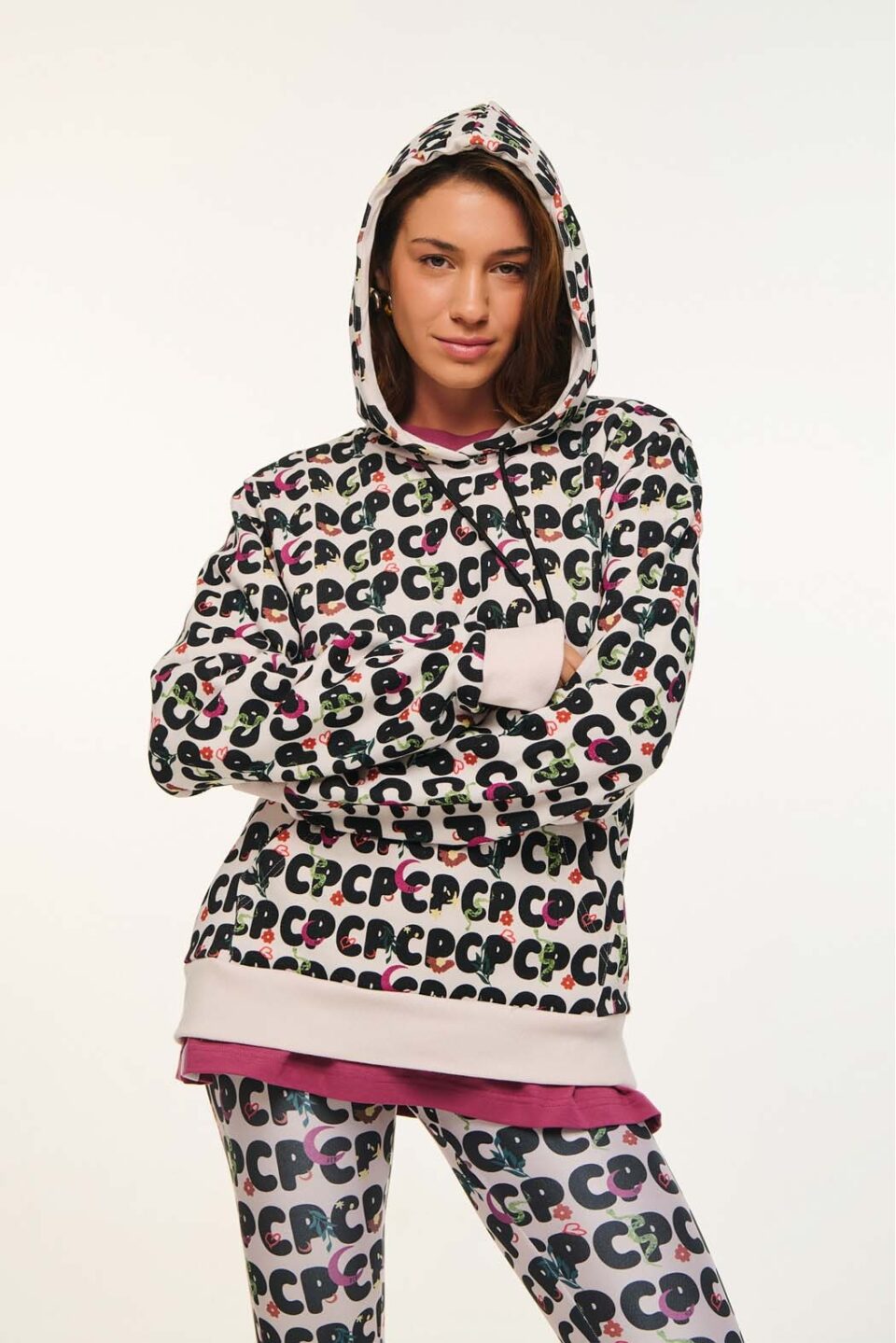 Woman Hoodie - Marni Pink