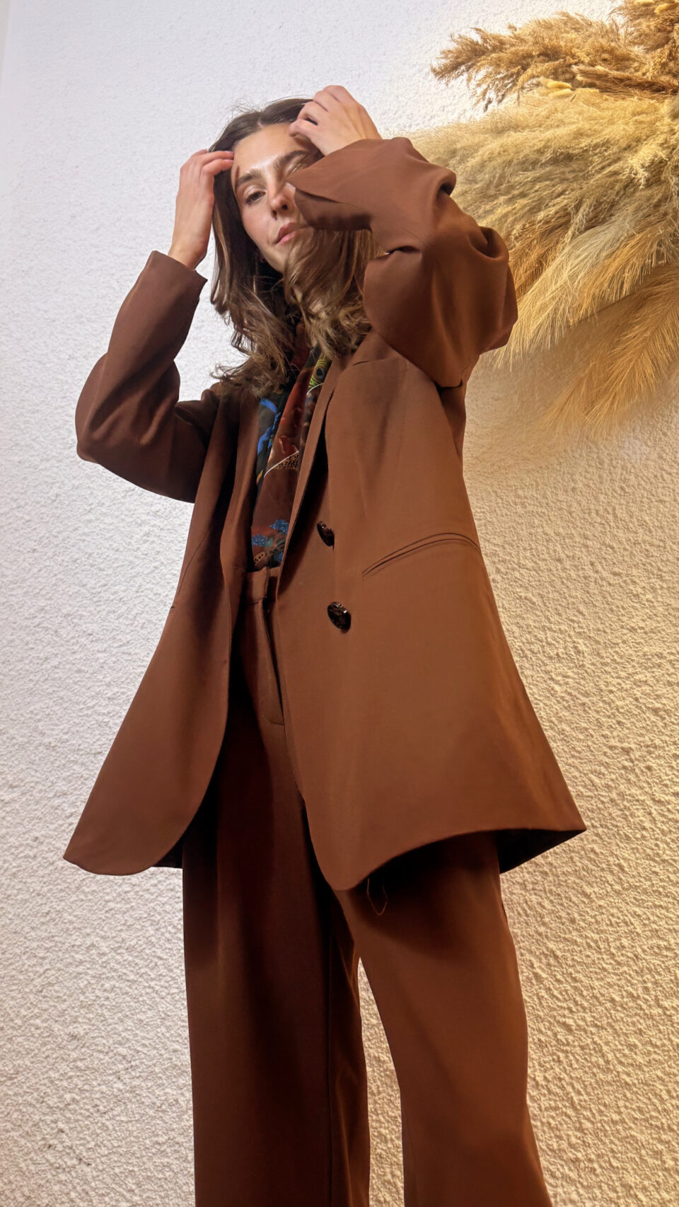 Soulmate Blazer Cool-Wool Caramel Cafe