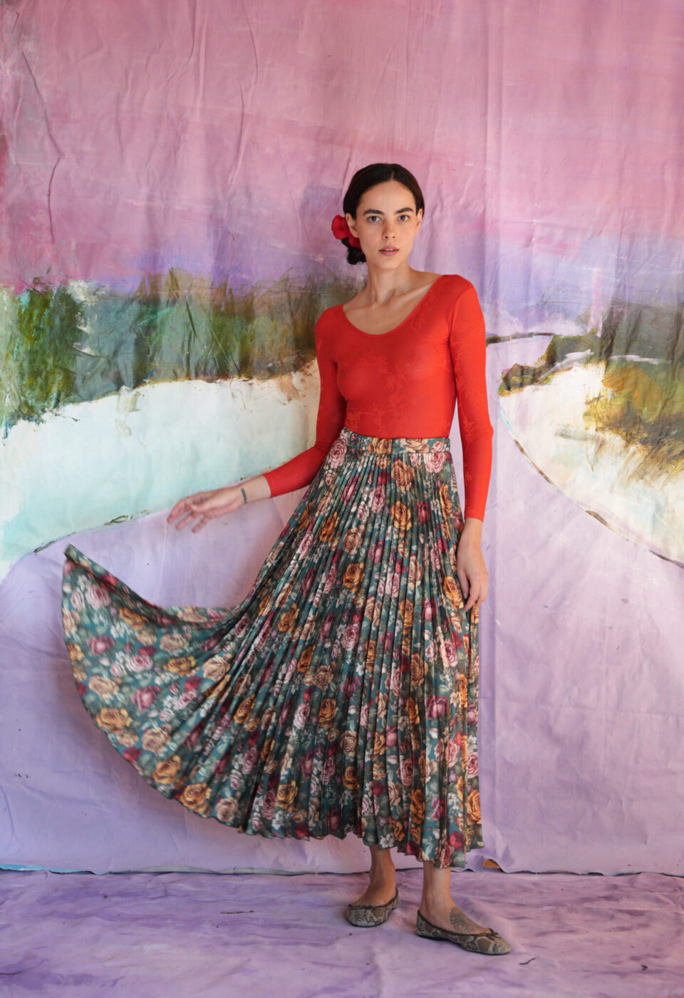 Colette Skirt In Green