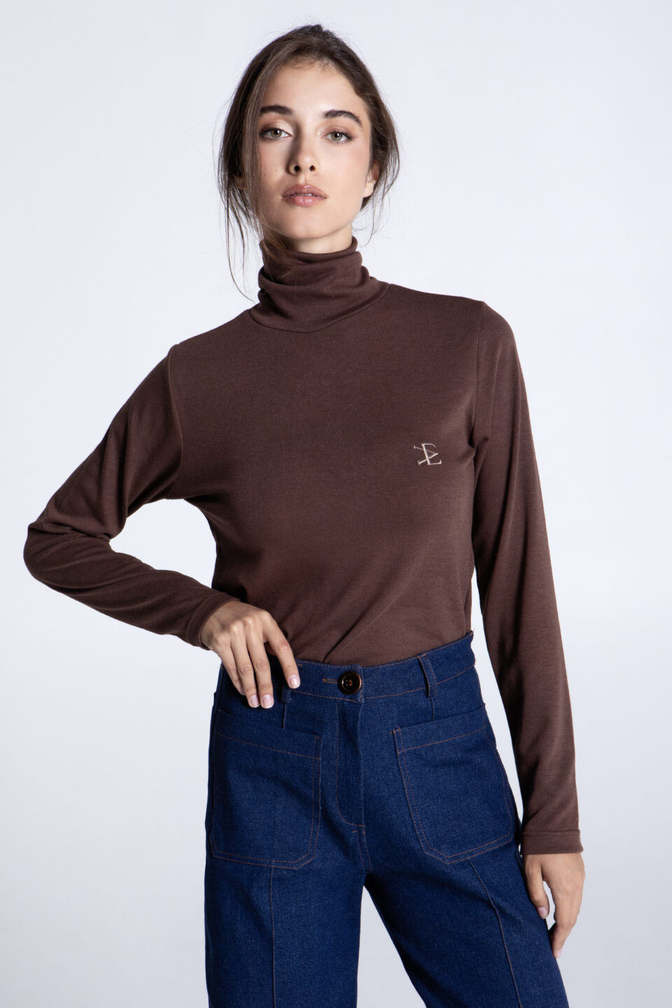 Mocha Knitted Sweater
