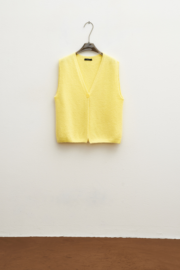 Sweater Vest Yellow