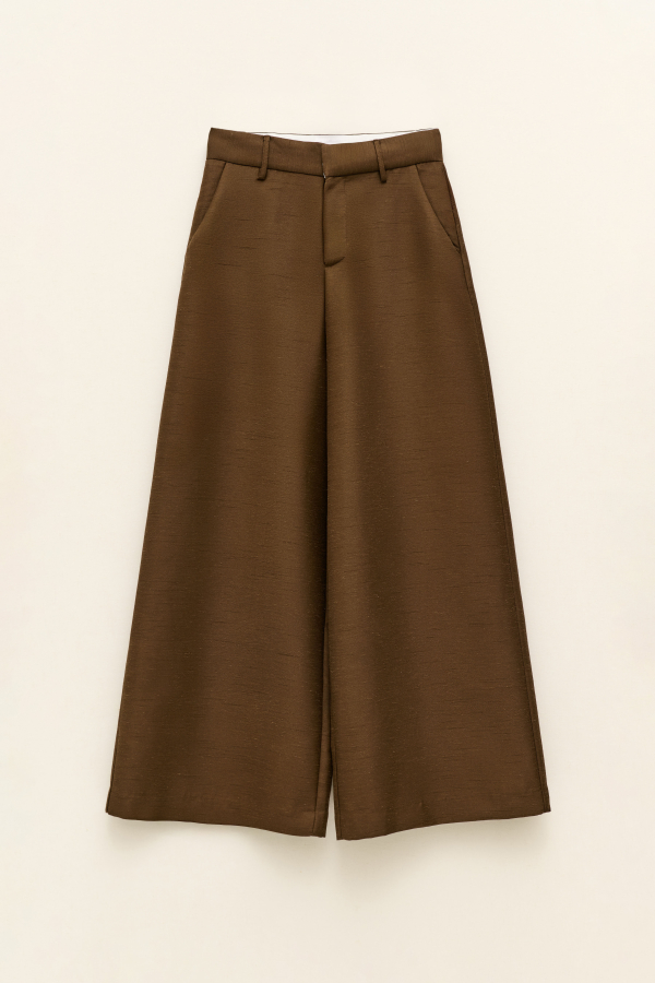 Flared Pants Brown