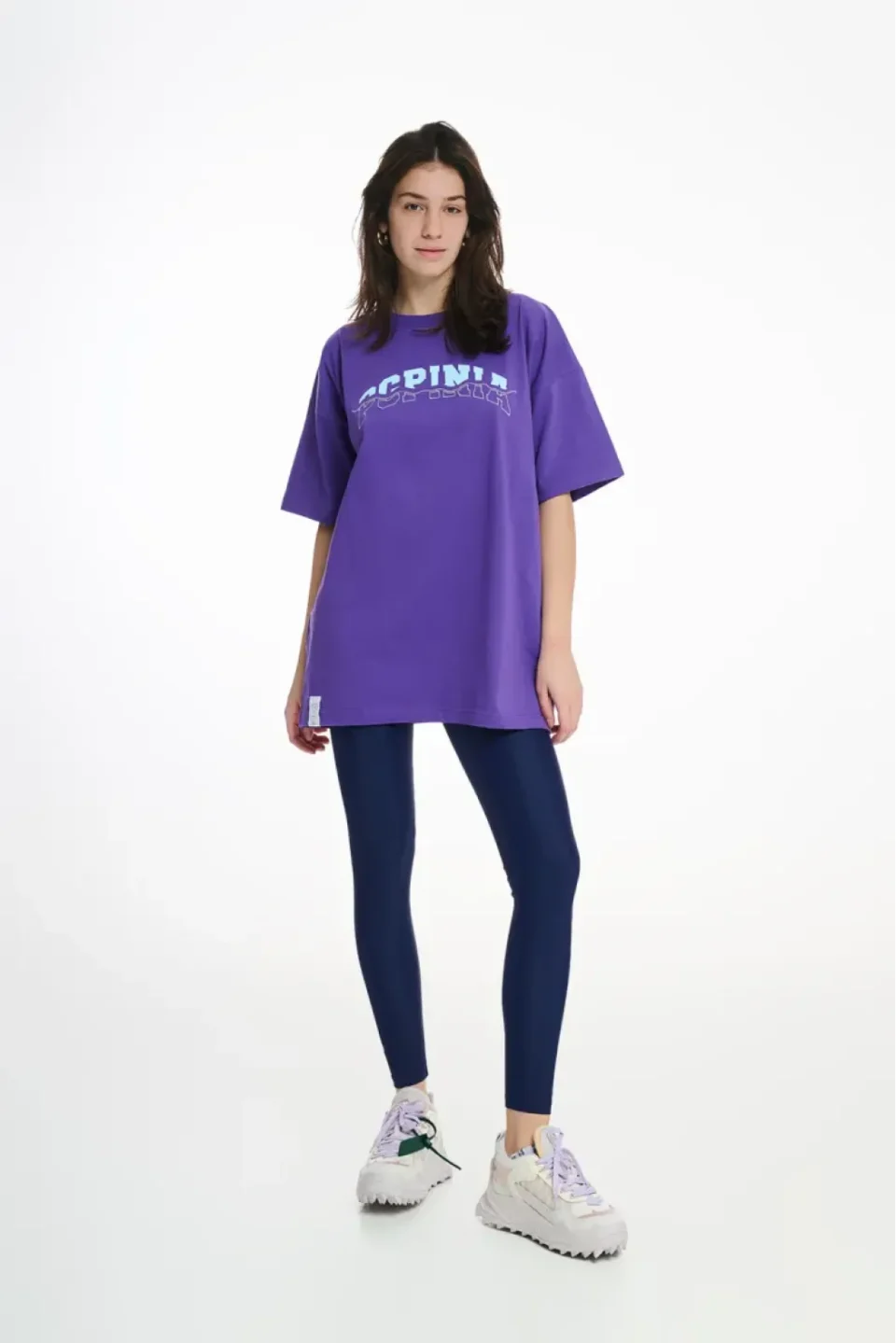 Jacqueline Matte Leggings Dark Blue