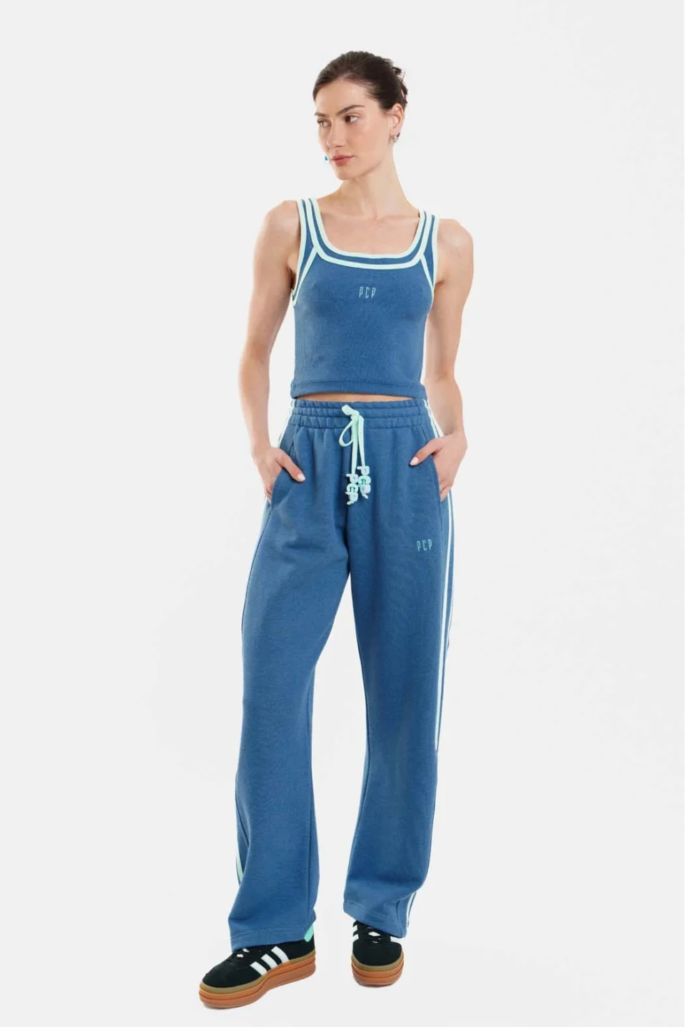 Woman Trousers with embroidery - Bonny Vienna