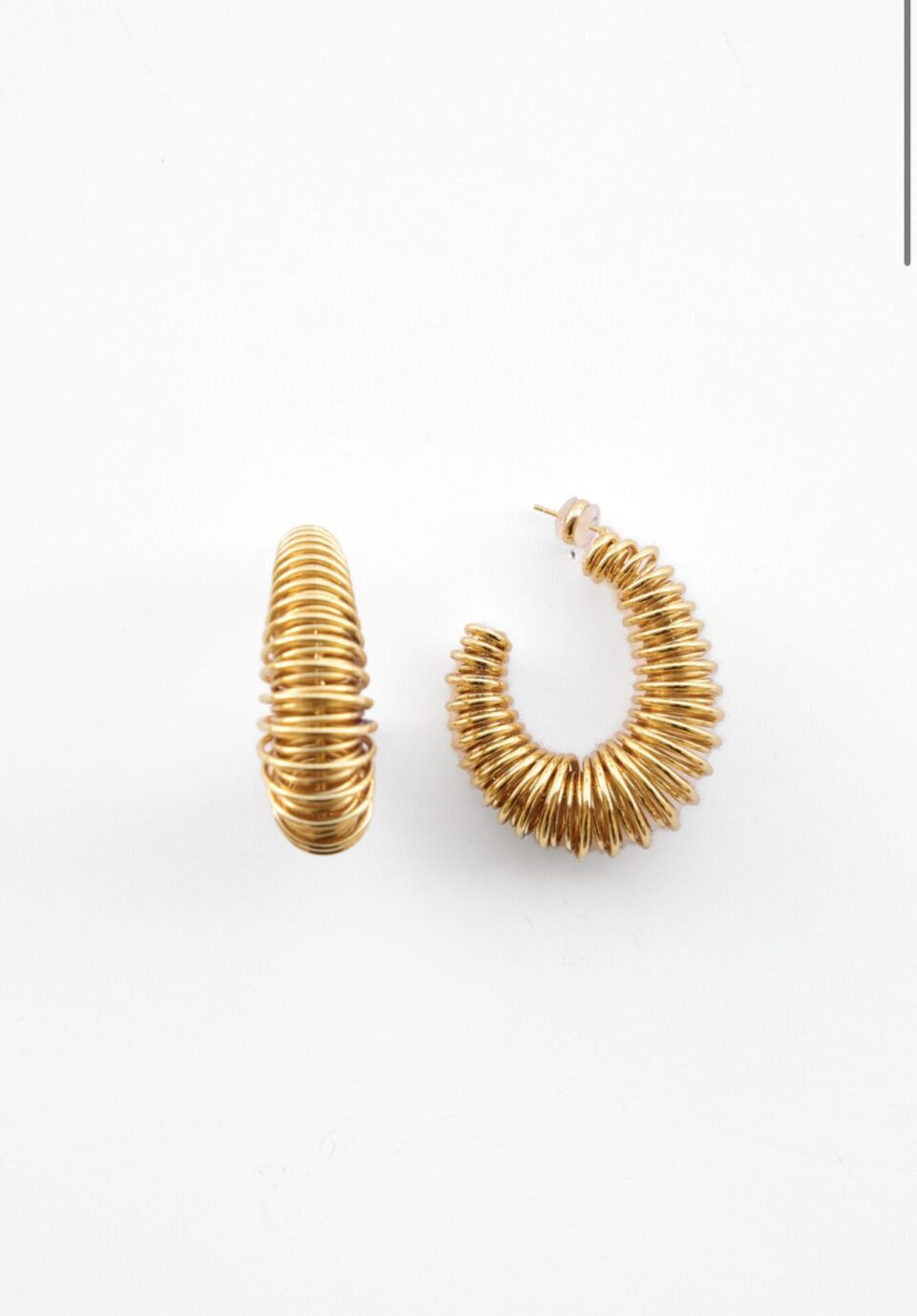 Whirl Earrings(Gold)