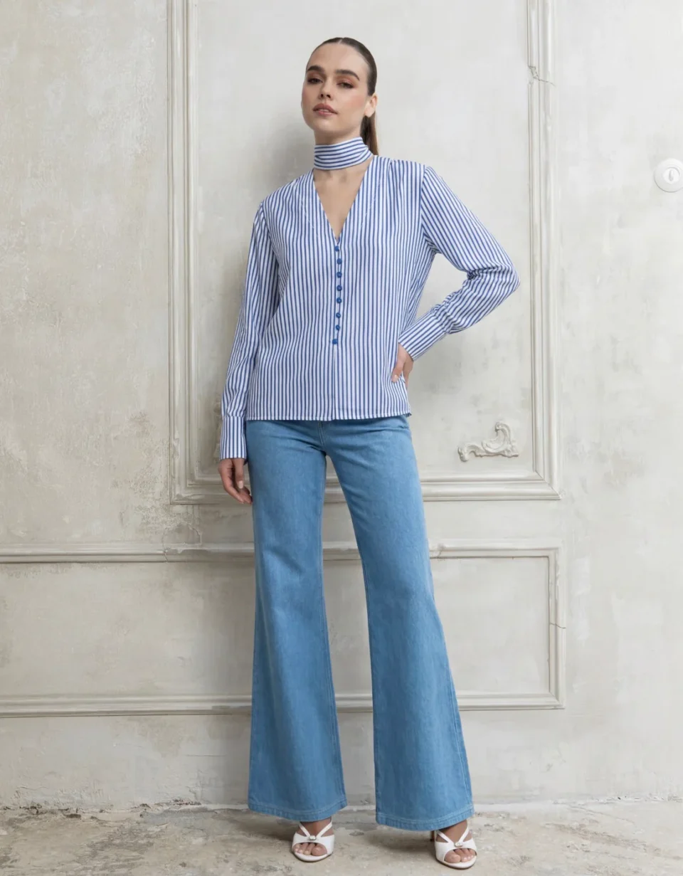 Capri Shirt Blue
