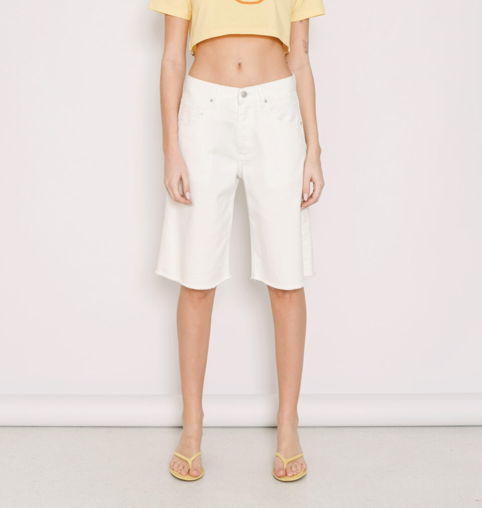 Lita Off-White Cropped