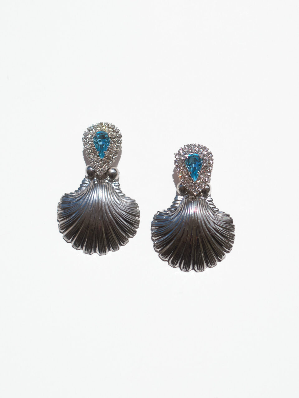 Ocean Muse Earrings(Silver/Aqua)