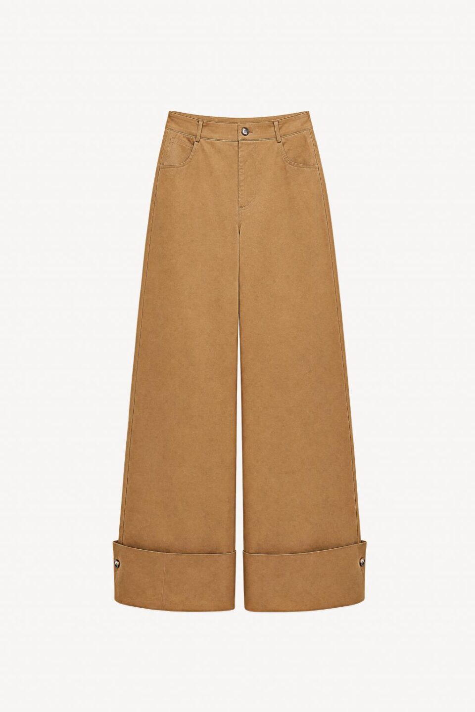 Wide Leg Pants Camel