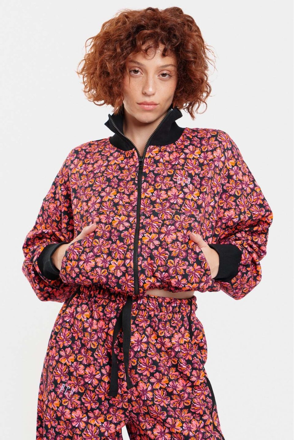 Woman Jacket With Embroidery - Blossom