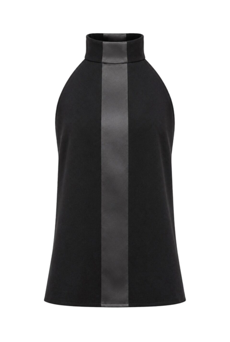 Black Power Halter Blouse