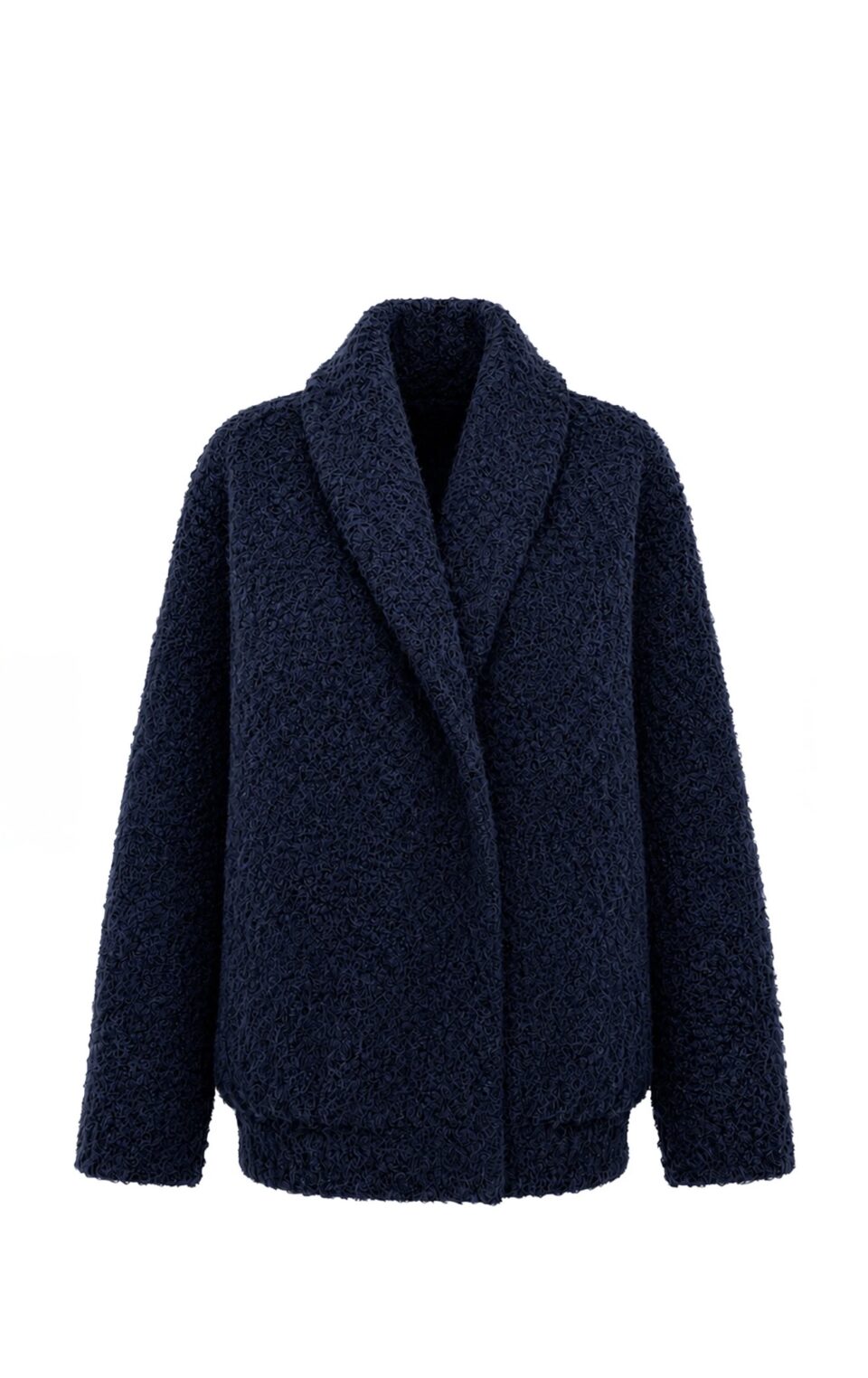Blue Knitted Cardigan