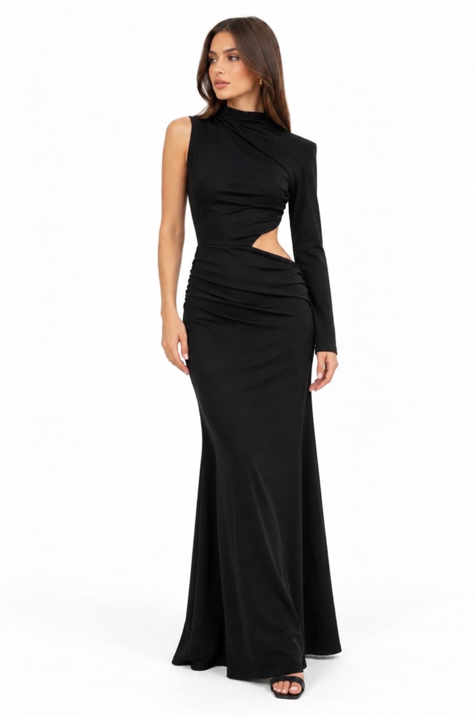 Black Mock Maxi Dress