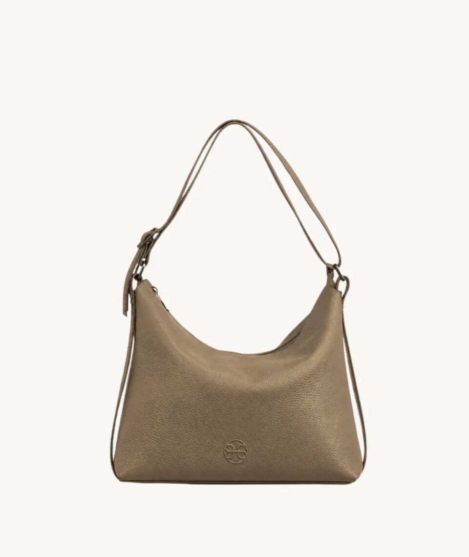 Rallu in Warm Beige Leather